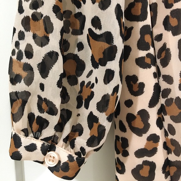 🦋2/$15🦋 NWT A New Day Leopard Print Dress - Picture 6 of 7